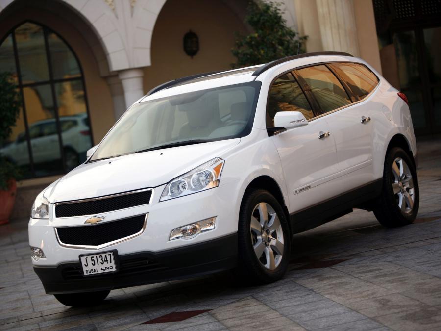  Chevrolet Traverse LT 2008 года  (фото 10 из 12)